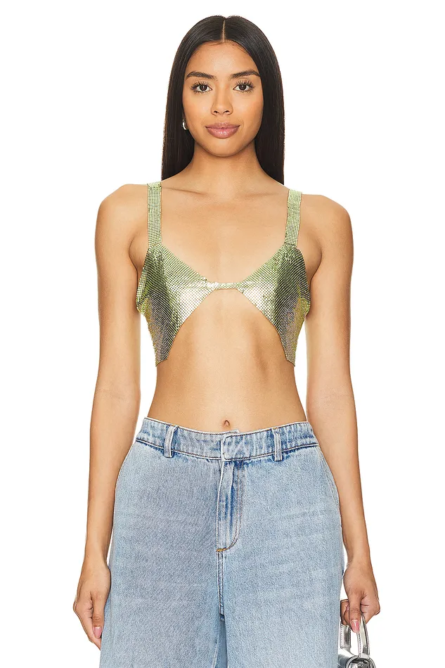 Tops Women Lovers and Friends Pam Bralette Spring Green