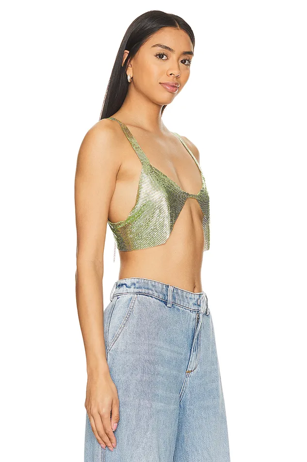 Tops Women Lovers and Friends Pam Bralette Spring Green Tops Women Lovers and Friends Pam Bralette Spring Green