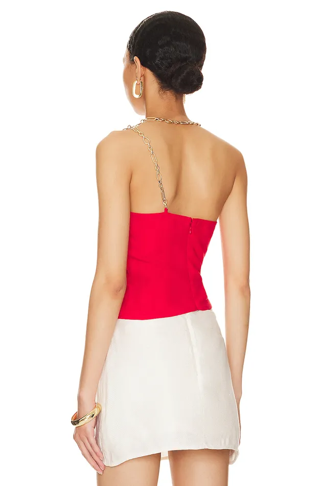 Tops Women Lovers and Friends Rosalie Top Bright Red Tops Women Lovers and Friends Rosalie Top Bright Red