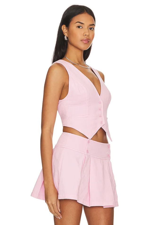 Tops Women Lovers and Friends Sean Top Candy Pink Tops Women Lovers and Friends Sean Top Candy Pink