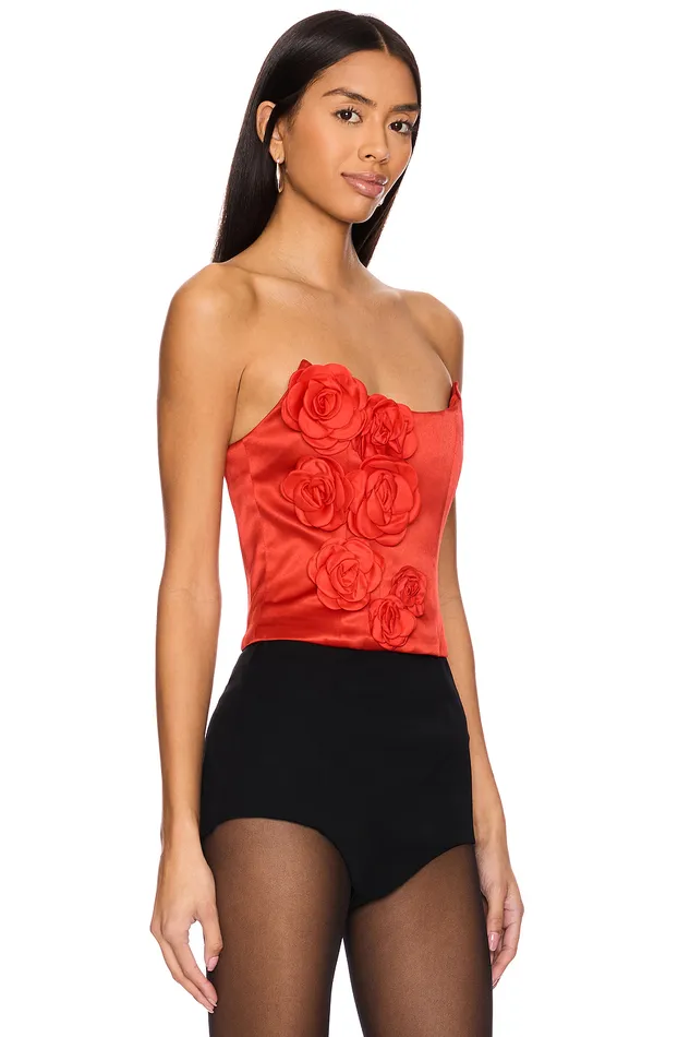 Tops Women Lovers and Friends Selena Bustier Red Tops Women Lovers and Friends Selena Bustier Red