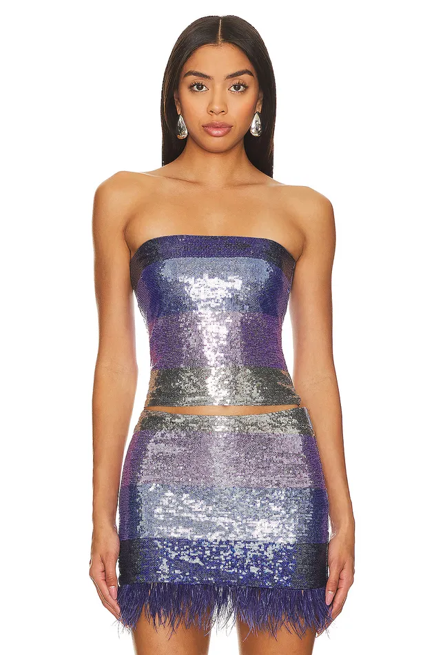Tops Women Lovers and Friends Sirena Top Purple Multi