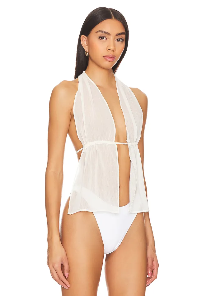 Tops Women Lovers and Friends Sun And Sand Top Ivory Tops Women Lovers and Friends Sun And Sand Top Ivory