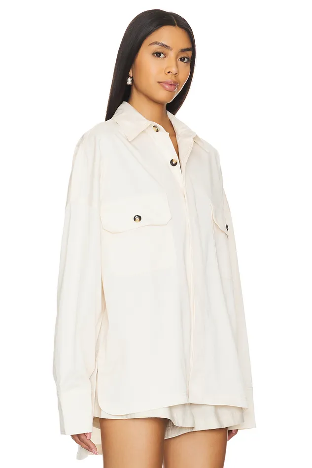 Tops Women Lovers and Friends Sydney Button Up Cream Tops Women Lovers and Friends Sydney Button Up Cream