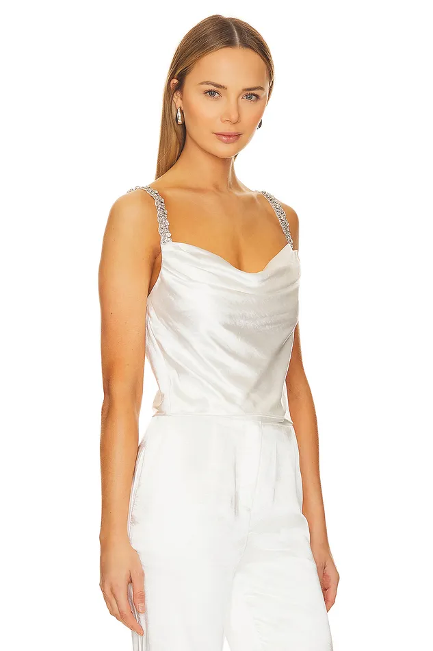 Tops Women Lovers and Friends Tasha Top White Tops Women Lovers and Friends Tasha Top White