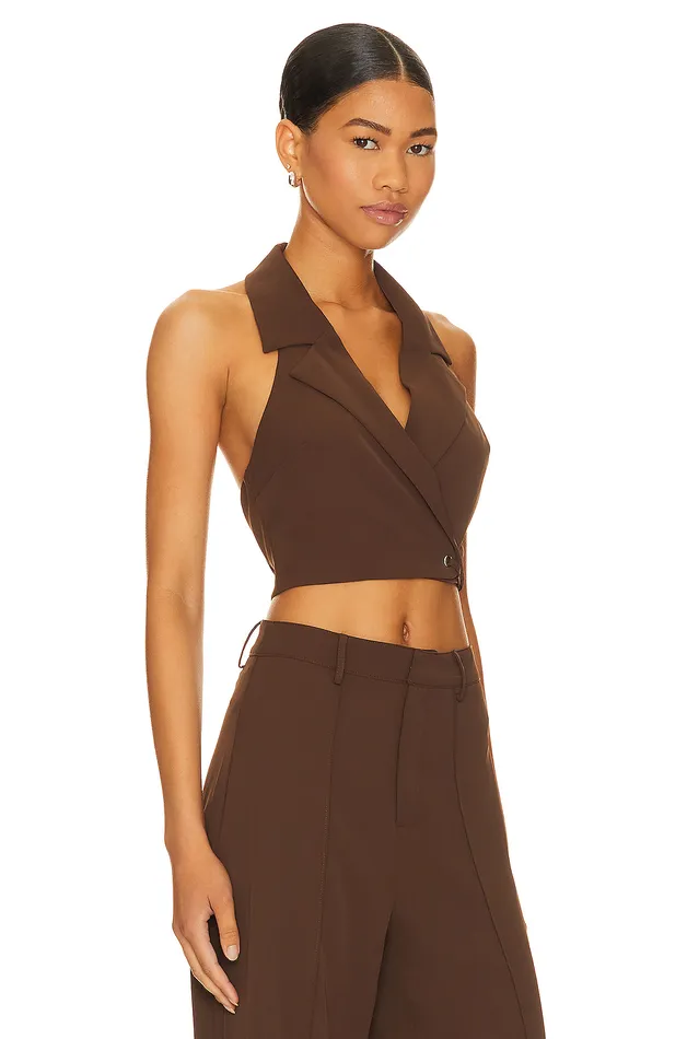 Tops Women Lovers and Friends Tory Top Brown Tops Women Lovers and Friends Tory Top Brown