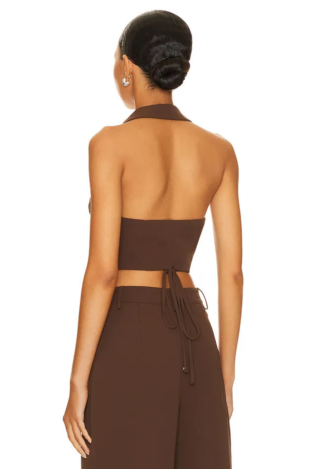 Tops Women Lovers and Friends Tory Top Brown Tops Women Lovers and Friends Tory Top Brown