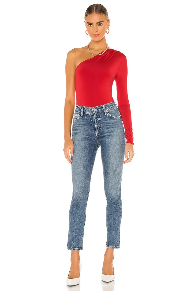 Tops Women Lovers and Friends Vika Bodysuit Red Orange Tops Women Lovers and Friends Vika Bodysuit Red Orange