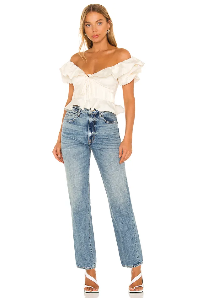 Tops Women Lovers and Friends Villa Top Ivory Tops Women Lovers and Friends Villa Top Ivory