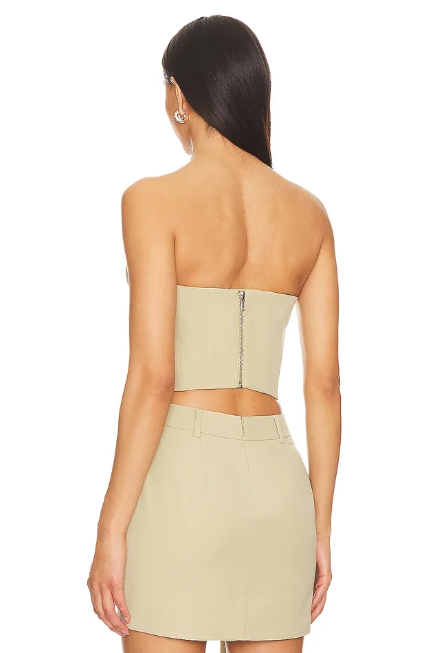 Tops Women Lovers and Friends X Anja Dujakovi Lyra Top Sage Green Tops Women Lovers and Friends X Anja Dujakovi Lyra Top Sage Green