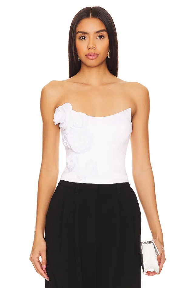 Tops Women Lovers and Friends X Anja Dujakovi Selena Bustier White