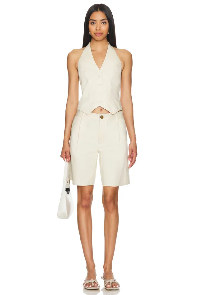 Tops Women Lovers and Friends X Maggie Macdonald Miranda Vest Cream Tops Women Lovers and Friends X Maggie Macdonald Miranda Vest Cream