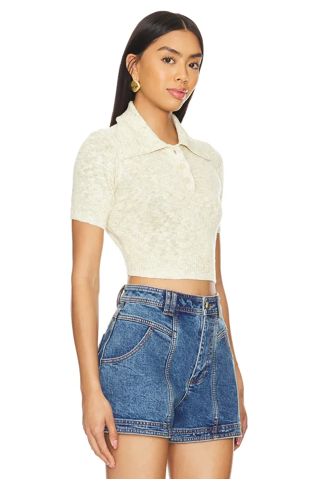 Tops Women Lovers and Friends X Maggie Macdonald Rosalie Top Oatmeal Tops Women Lovers and Friends X Maggie Macdonald Rosalie Top Oatmeal
