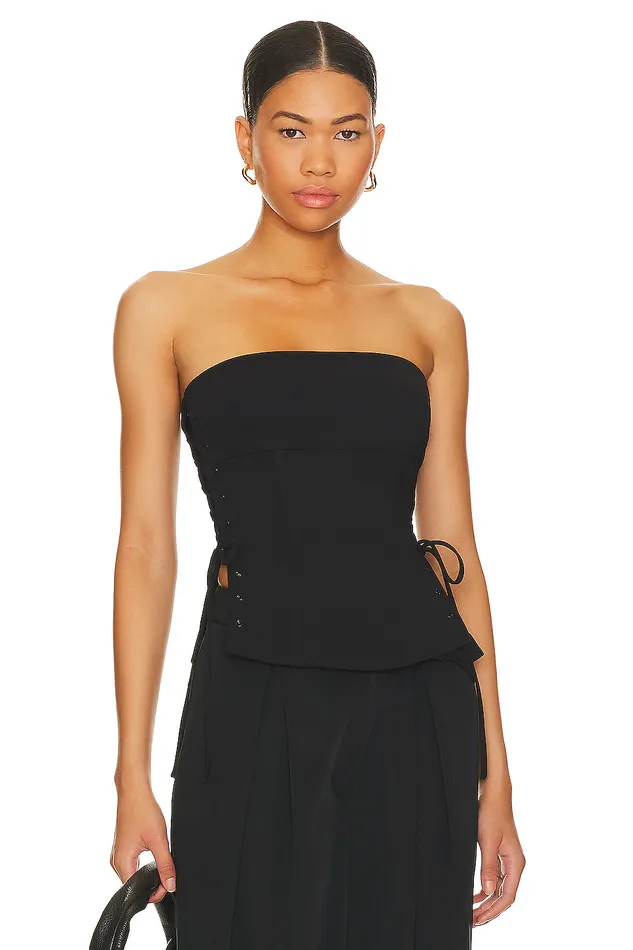 Tops Women Lovers and Friends X Rachel Denali Top Black