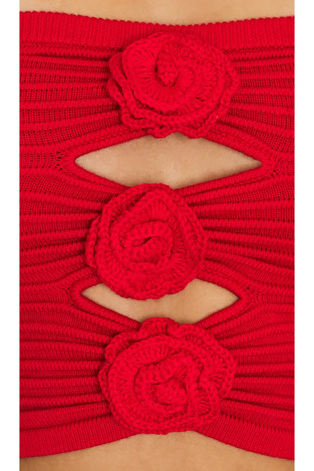 Tops Women Lovers and Friends Ziona Tube Top Red Tops Women Lovers and Friends Ziona Tube Top Red