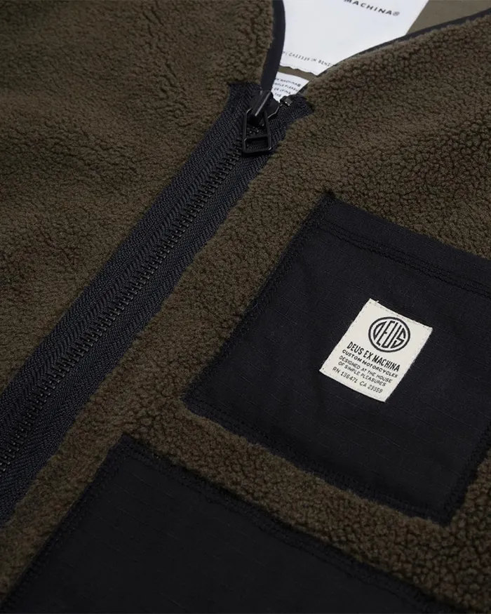 Women Ada Fleece Jacket 8211 Clover Deus Ex Machina Jackets Women Ada Fleece Jacket 8211 Clover Deus Ex Machina Jackets