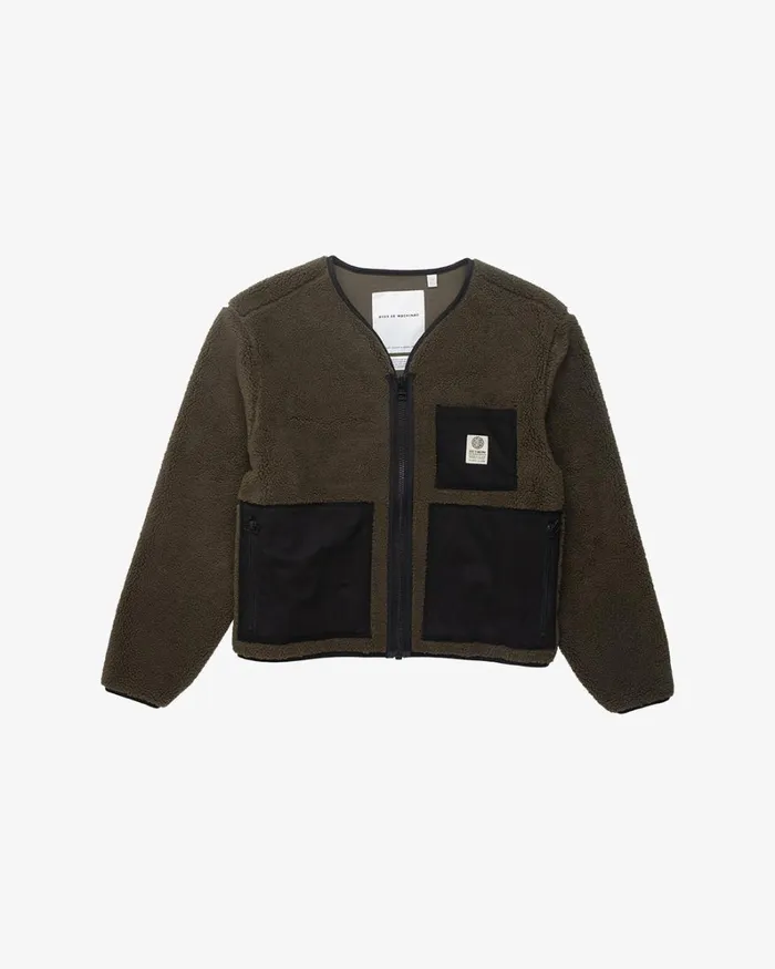 Women Ada Fleece Jacket 8211 Clover Deus Ex Machina Jackets Women Ada Fleece Jacket 8211 Clover Deus Ex Machina Jackets
