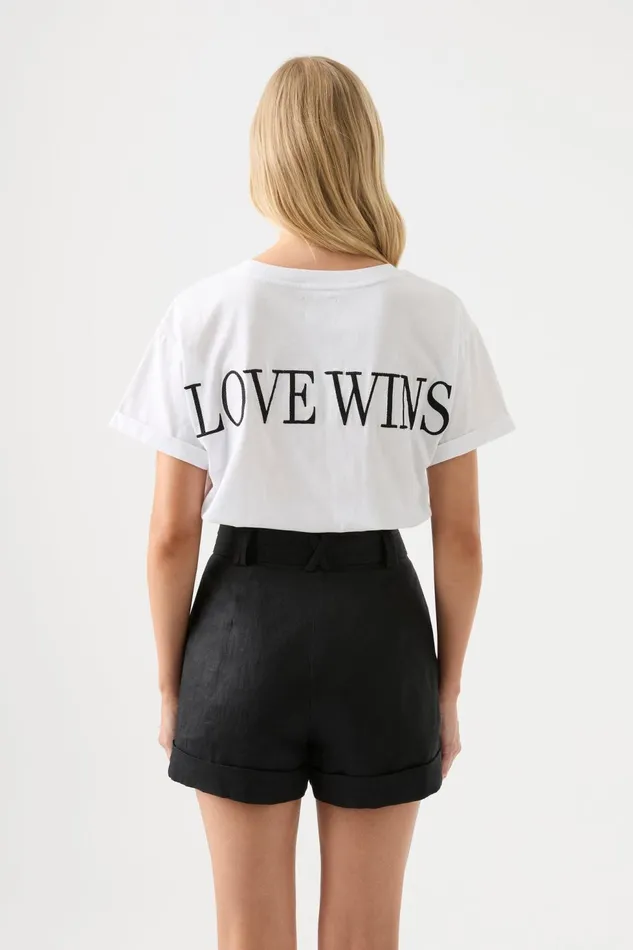 Women Aje X Aje Athletica Pride Tee White Aje Tees
