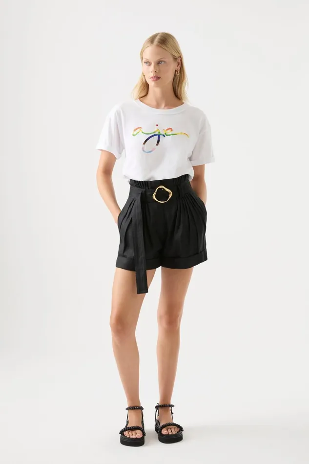 Women Aje X Aje Athletica Pride Tee White Aje Tees