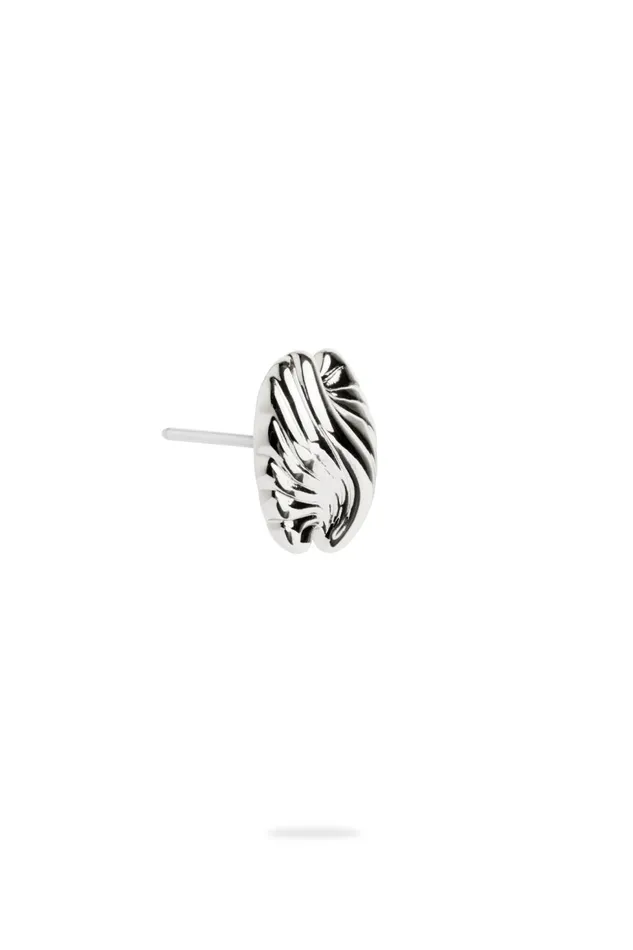 Women Alina Mini Clamshell Earring Silver Aje Jewellery