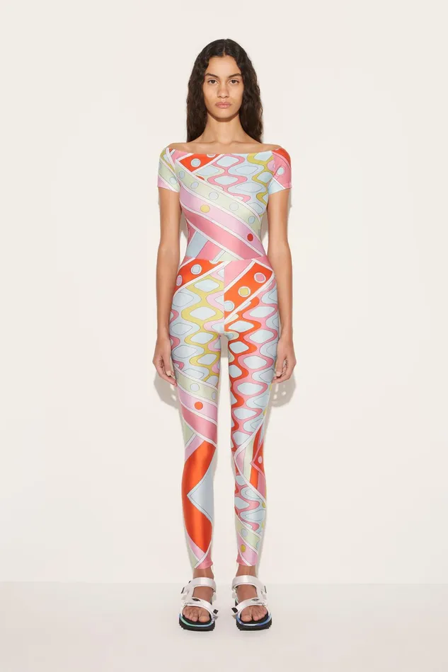 Women Athleisure PUCCI VivaraPrint Leggings