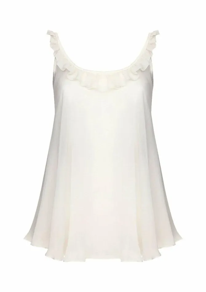 Women Babydolls Gilda and Pearl Bardot Babydoll Ivory