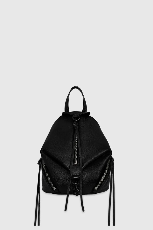 Women Backpacks Rebecca Minkoff Convertible Mini Julian Backpack Blackblack Shellac Women Backpacks Rebecca Minkoff Convertible Mini Julian Backpack Blackblack Shellac