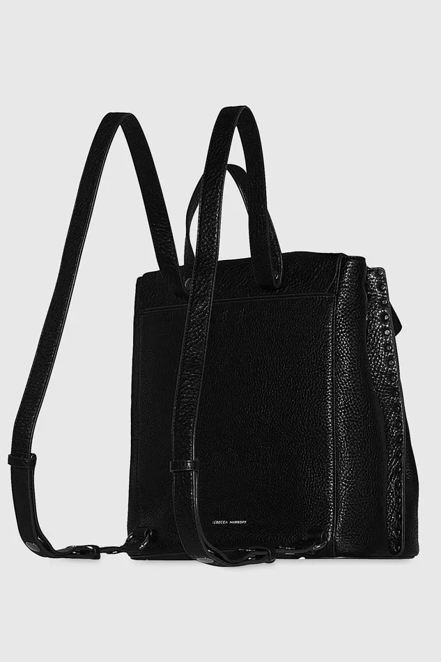 Women Backpacks Rebecca Minkoff Darren Signature Backpack Blackblack Shellac Women Backpacks Rebecca Minkoff Darren Signature Backpack Blackblack Shellac