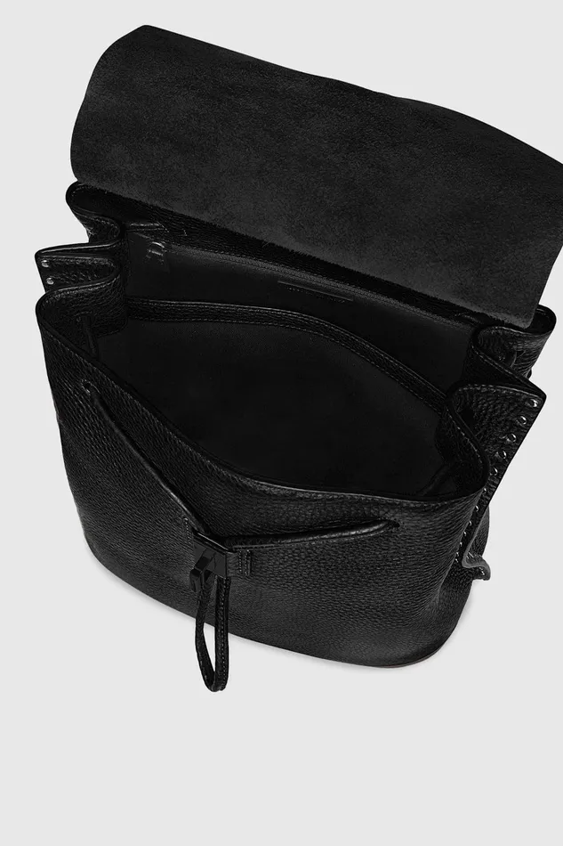 Women Backpacks Rebecca Minkoff Darren Signature Backpack Blackblack Shellac Women Backpacks Rebecca Minkoff Darren Signature Backpack Blackblack Shellac