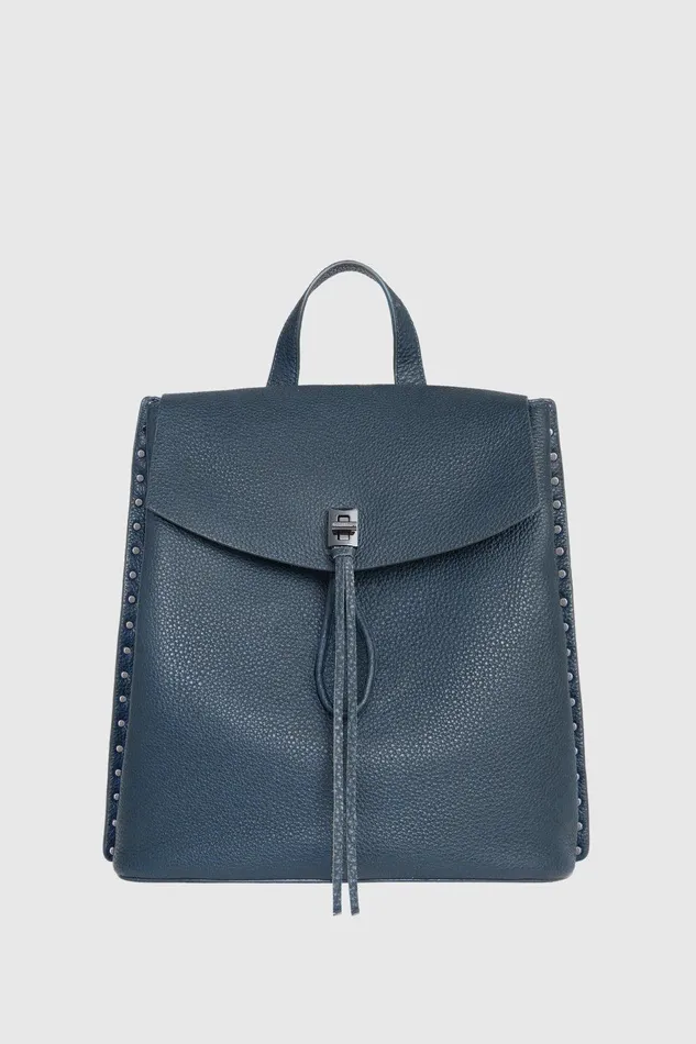 Women Backpacks Rebecca Minkoff Darren Signature Backpack Elementalgunmetal