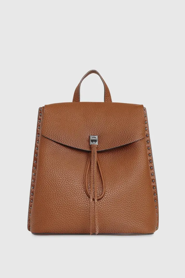 Women Backpacks Rebecca Minkoff Darren Signature Backpack Rochergunmetal