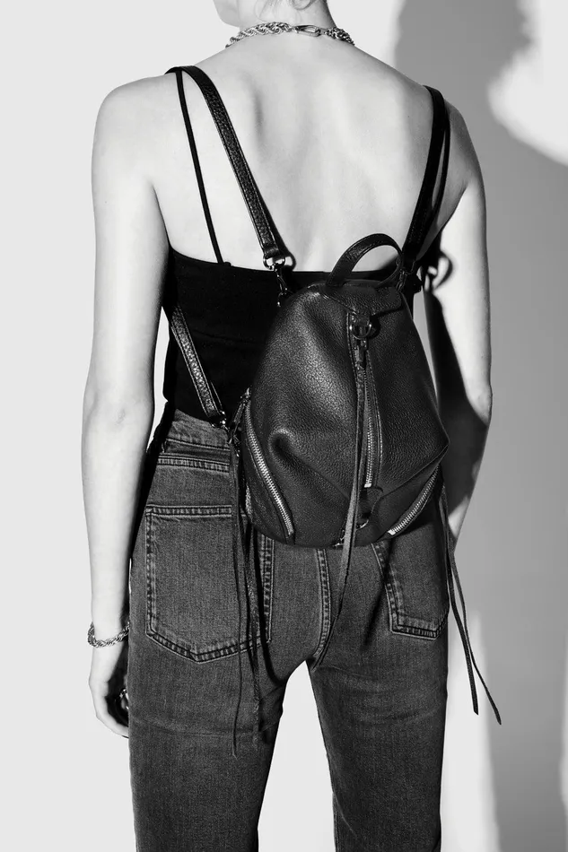 Women Backpacks Rebecca Minkoff Julian Backpack Blackblack Shellac Women Backpacks Rebecca Minkoff Julian Backpack Blackblack Shellac