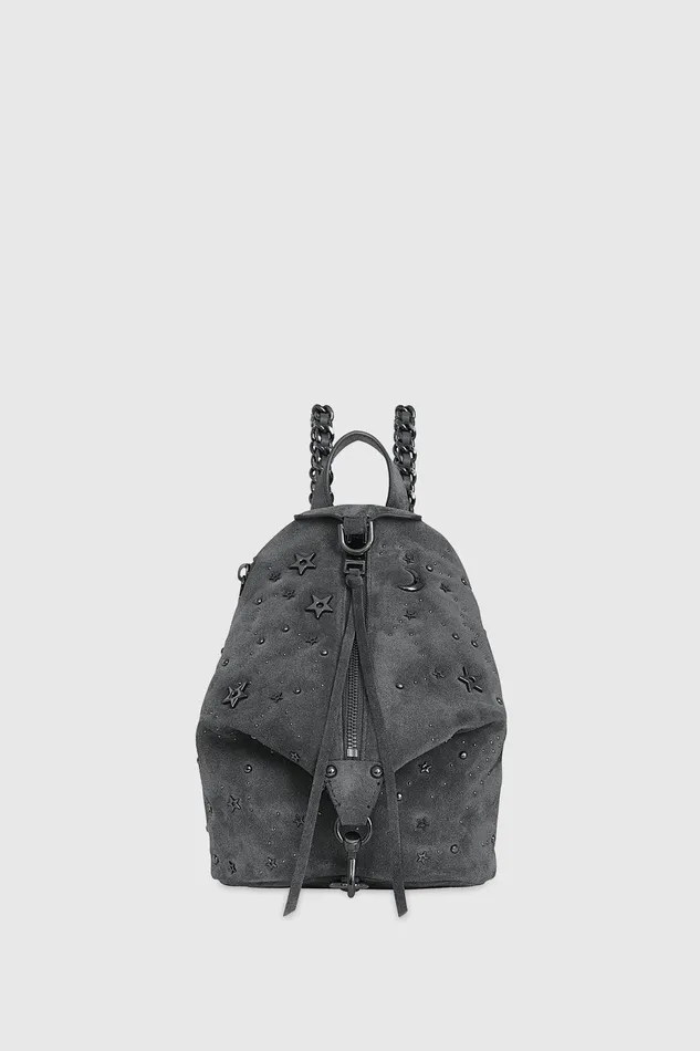 Women Backpacks Rebecca Minkoff Small Julian Backpack With Celestial Studs