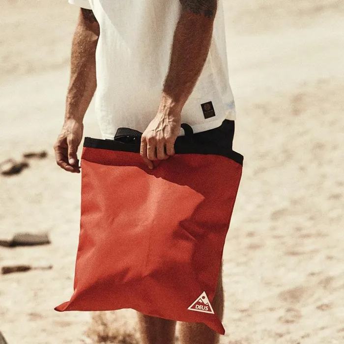 Women Beach Foldaway Tote 8211 Red Deus Ex Machina Bags