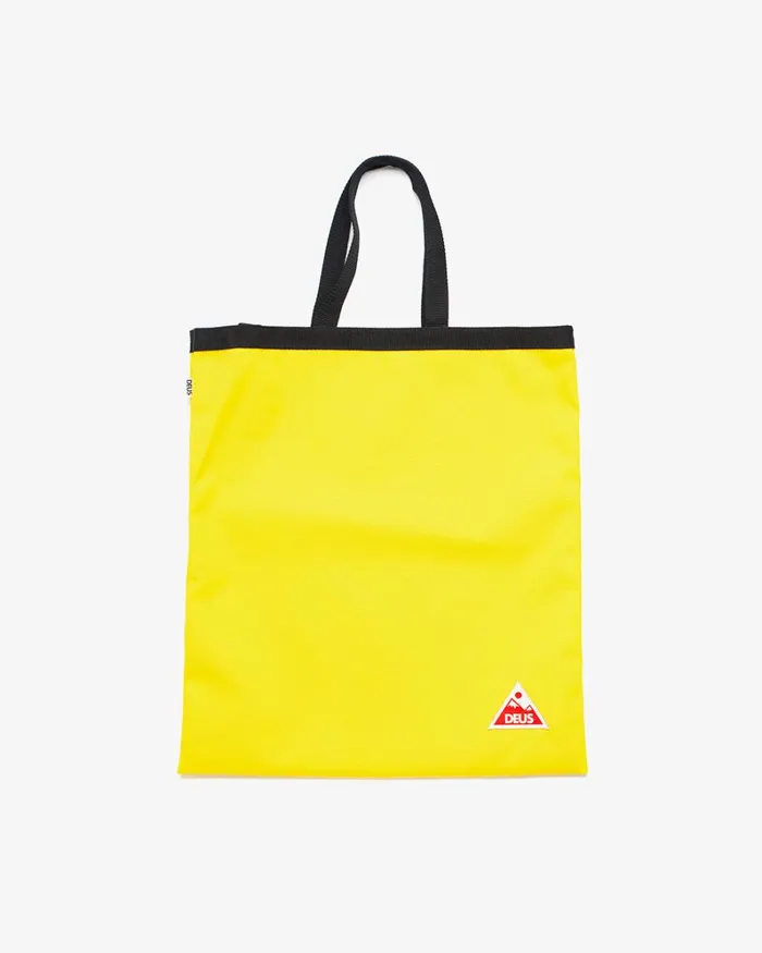 Women Beach Foldaway Tote 8211 Yellow Deus Ex Machina Bags