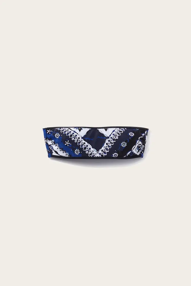 Women Bikini PUCCI FestaPrint Bandeau Bikini Top