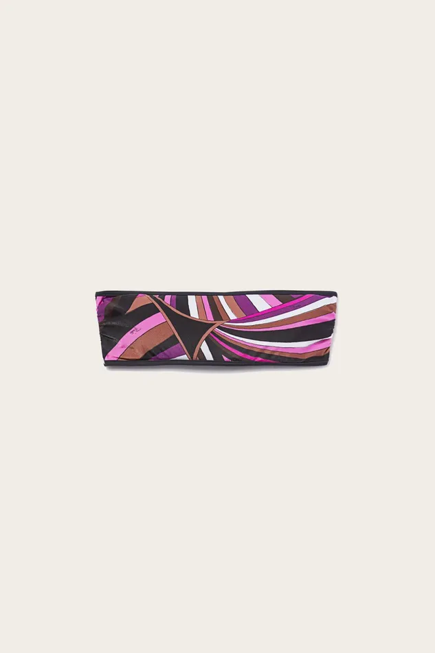 Women Bikini PUCCI IridePrint Bandeau Bikini Top