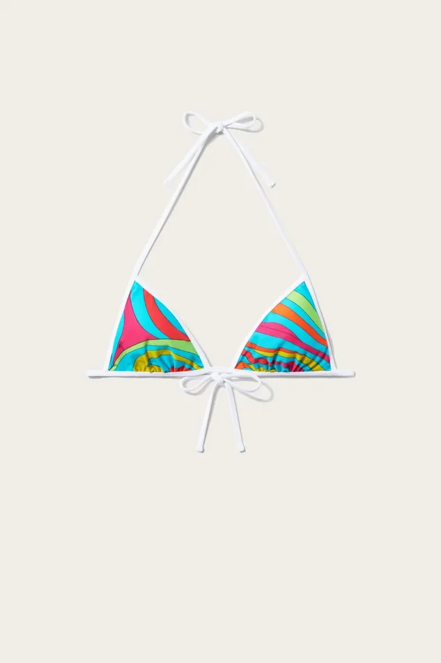 Women Bikini PUCCI MarmoPrint Bikini Top