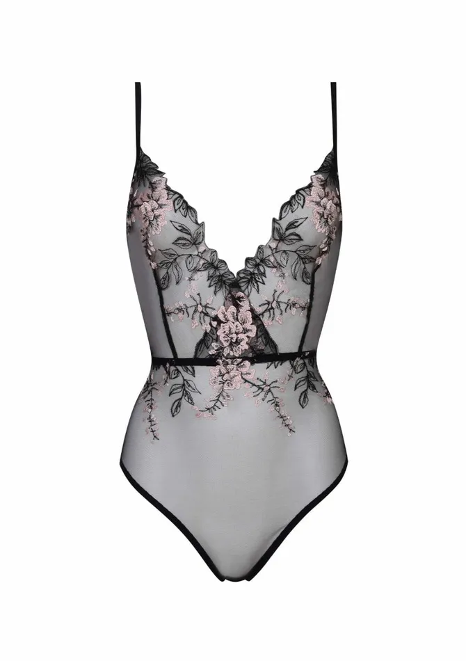 Women Bodysuits Gilda and Pearl Jardin De La Lune Body Obsidian Bloom