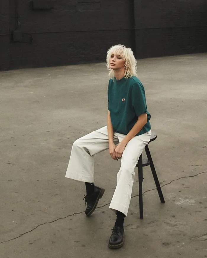 Women Box TShirt 8211 Teal Deus Ex Machina Tees