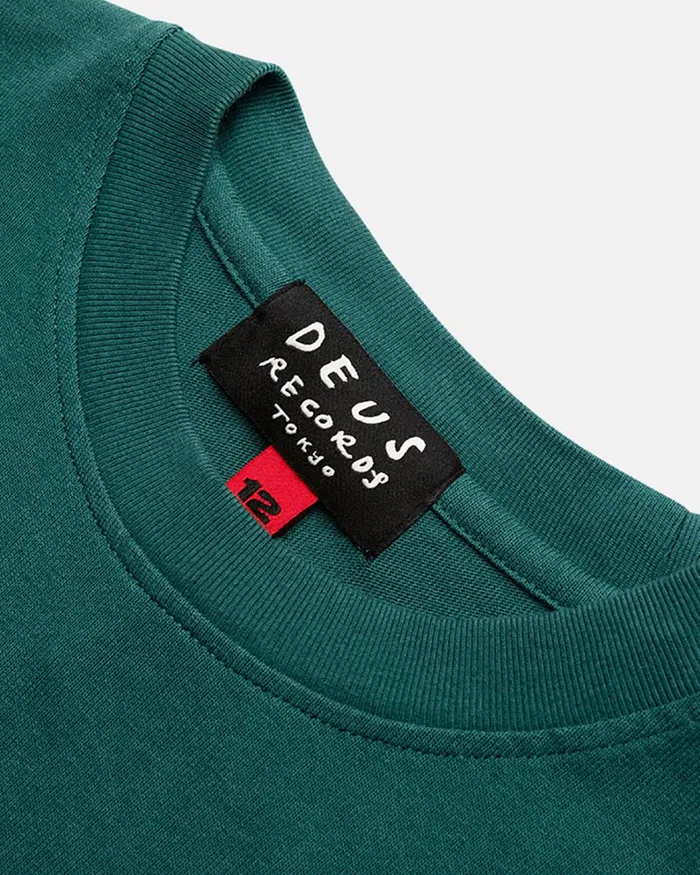 Women Box TShirt 8211 Teal Deus Ex Machina Tees Women Box TShirt 8211 Teal Deus Ex Machina Tees