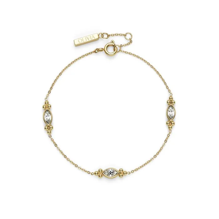 Women Bracelets Olivia Burton Dainty Gold Plated Bracelet