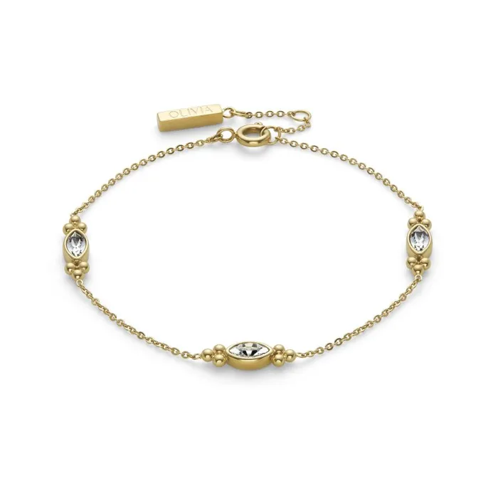 Women Bracelets Olivia Burton Dainty Gold Plated Bracelet