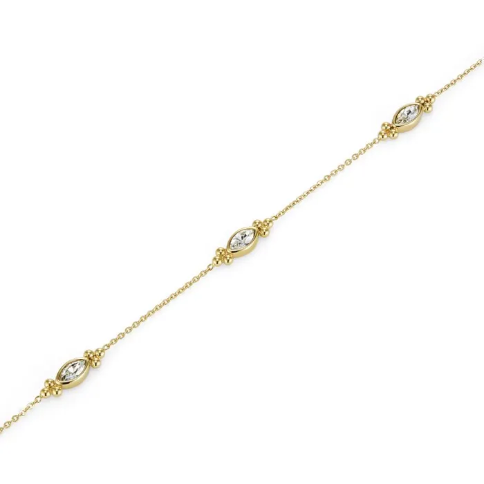 Women Bracelets Olivia Burton Dainty Gold Plated Bracelet