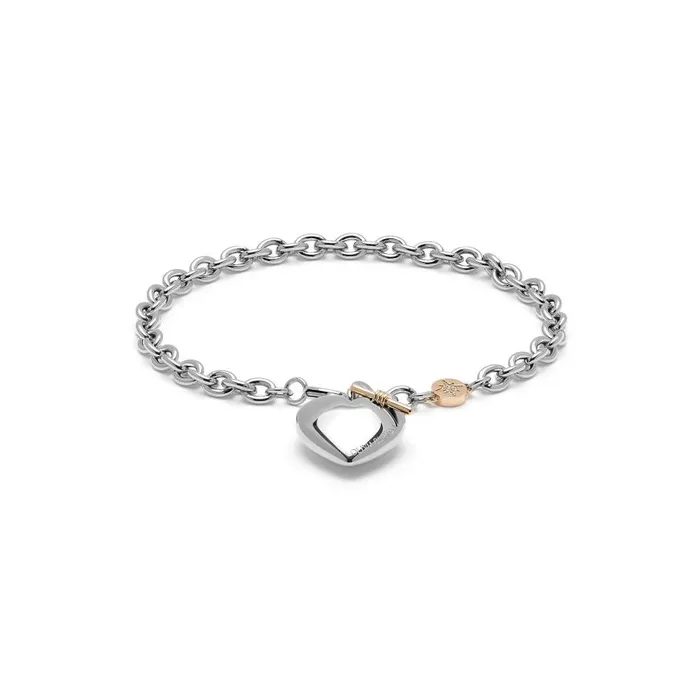 Women Bracelets Olivia Burton Knot Heart Silver Bracelet