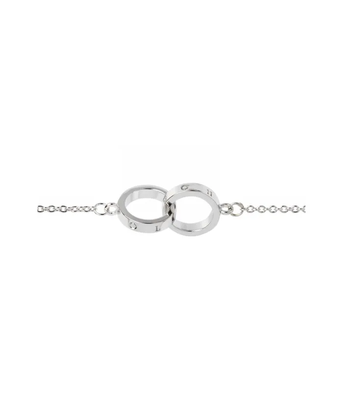 Women Bracelets Olivia Burton Silver Interlink Bracelet