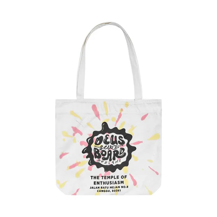 Women Brant Tie Dye Tote 8211 White Combo Deus Ex Machina Bags
