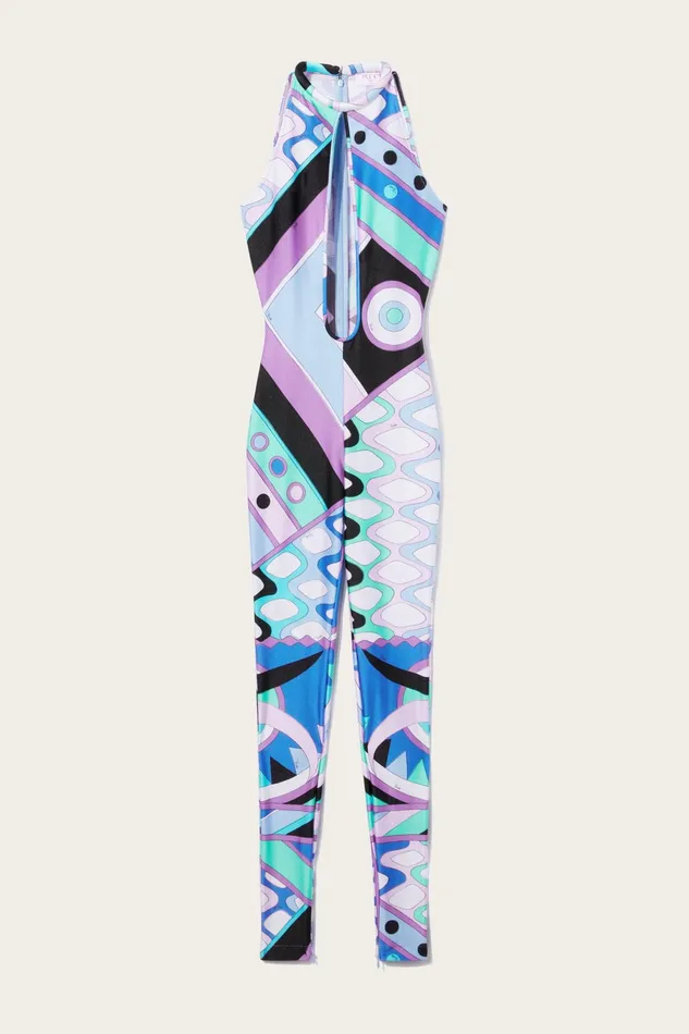 Women Catsuits PUCCI VivaraPrint Jumpsuit