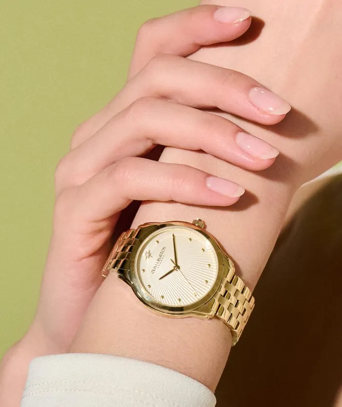 Women Celestial Watches Olivia Burton 36mm Starlight Gold Bracelet Watch