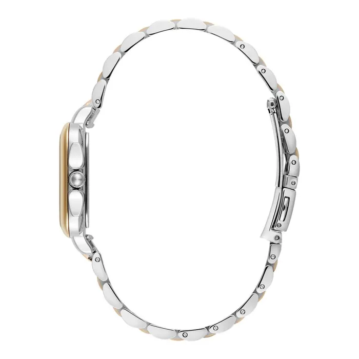 Women Classic Watches Olivia Burton 28mm Grosvenor Black and Two Tone Bracelet Watch Women Classic Watches Olivia Burton 28mm Grosvenor Black and Two Tone Bracelet Watch